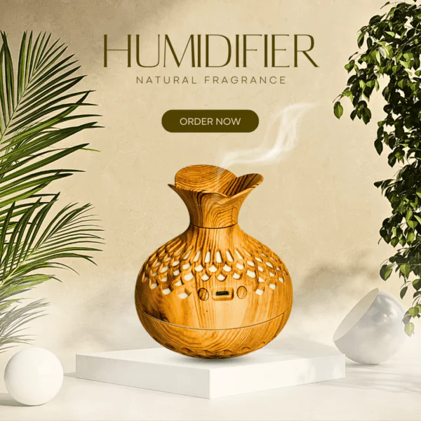 Mini Flower Air Humidifier 300ml