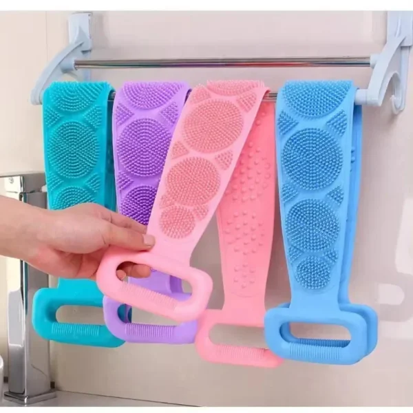 Silicone Body Scrubber Bath Brush.