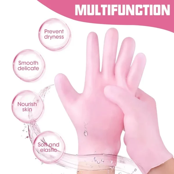 SILICON MOISTURIZING GLOVES