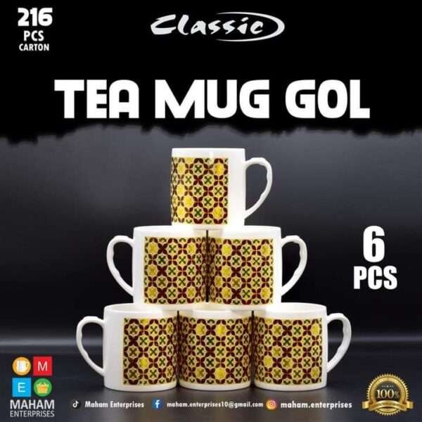 Tea Mug Gol 6 pcs set